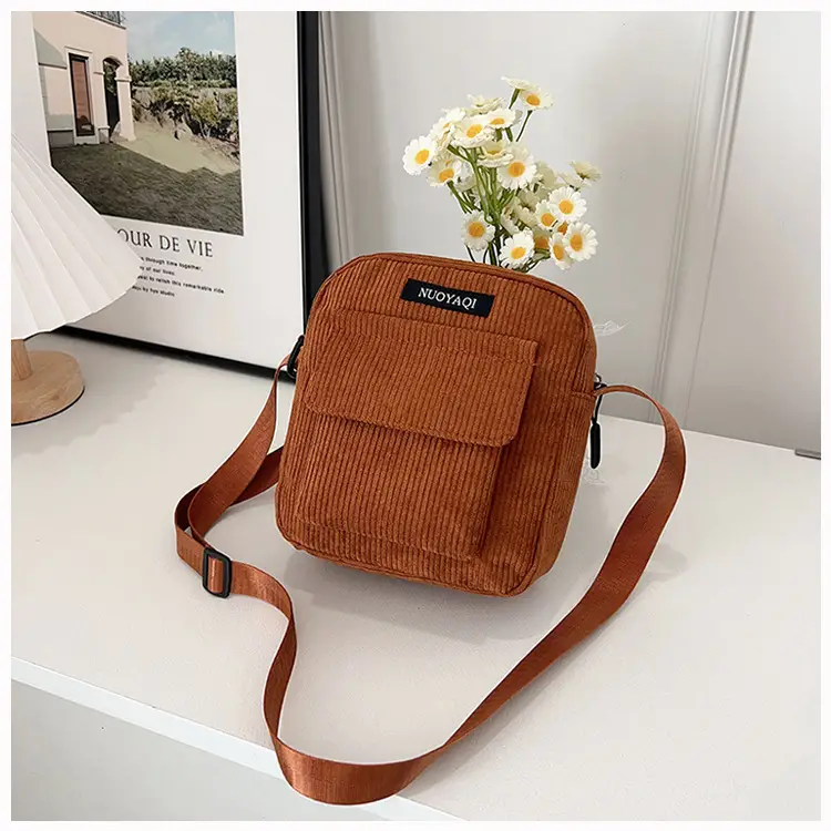 2025 Women's Crossbody Bag Corduroy Canvas Shoulder Bag — feature 26