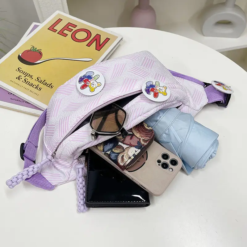 Trendy Multi Color Waist Bag for Women - Image 6