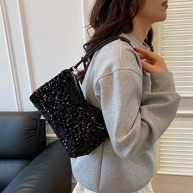 2025 Sequin Shoulder Bag for Women - Image 5