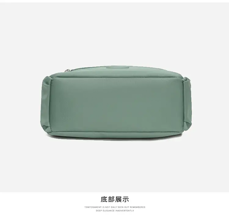 Black Nylon Crossbody Bag for Women with Water Repellent — feature 22