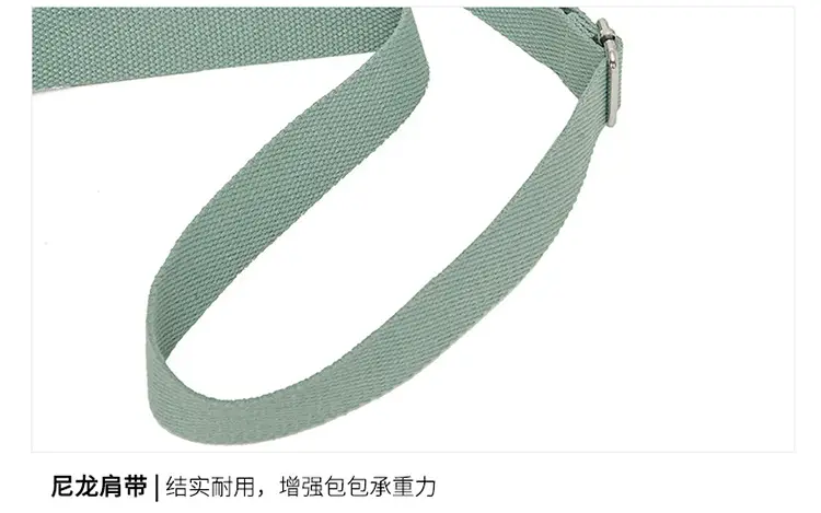 Black Nylon Crossbody Bag for Women with Water Repellent — feature 25