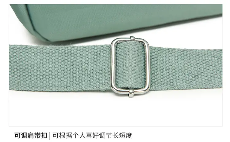 Black Nylon Crossbody Bag for Women with Water Repellent — feature 27