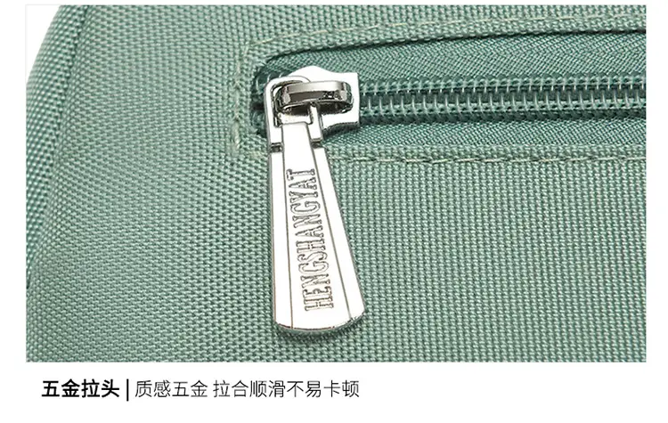 Black Nylon Crossbody Bag for Women with Water Repellent — feature 28