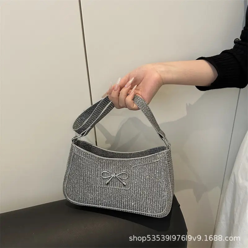 Women's Butterfly Shoulder Bag Silver 2025 - Image 5