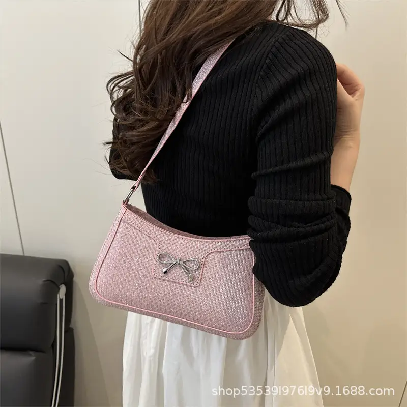 Women's Butterfly Shoulder Bag Silver 2025 - Image 8