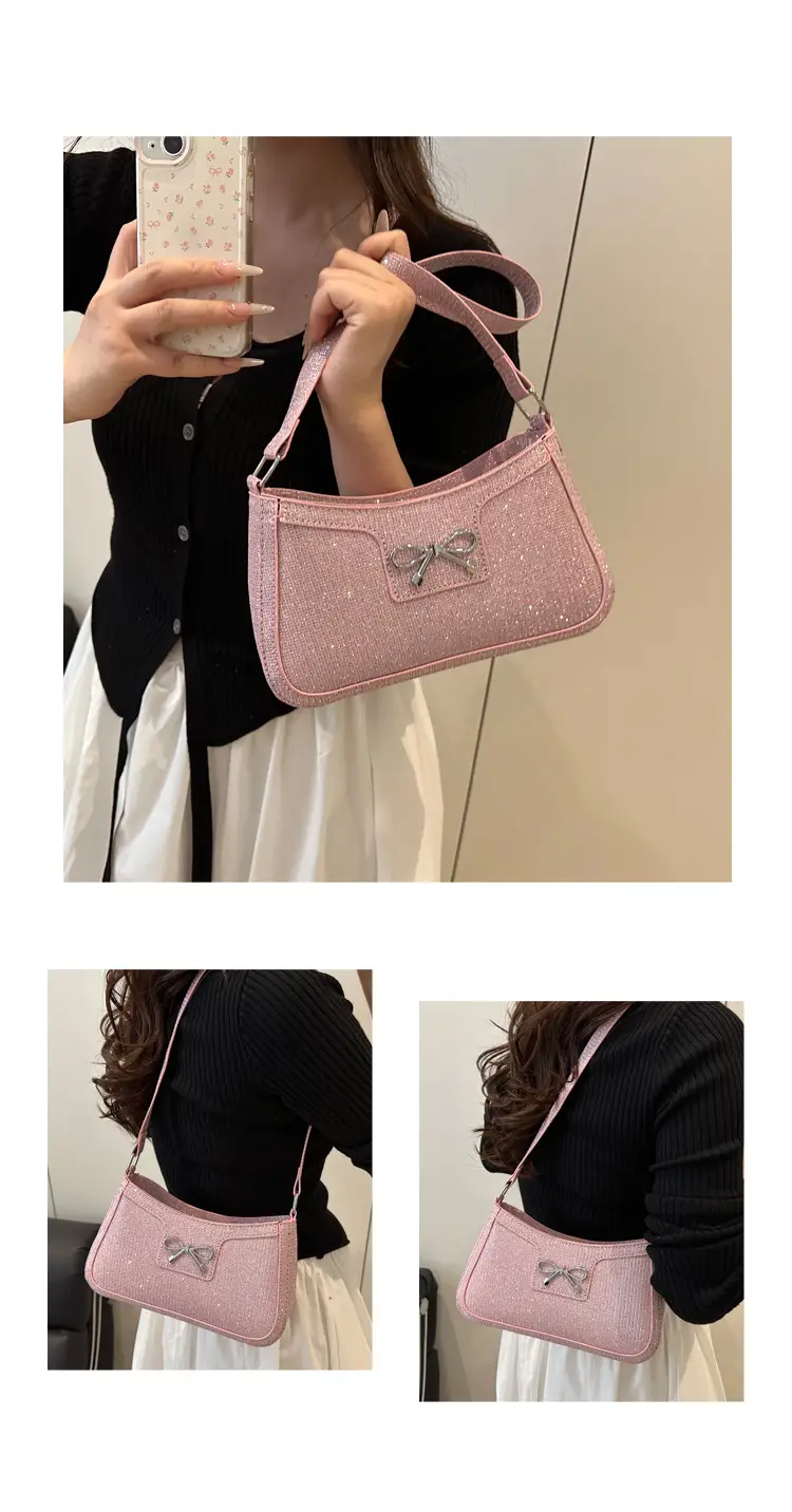 Women's Butterfly Shoulder Bag Silver 2025 — feature 10
