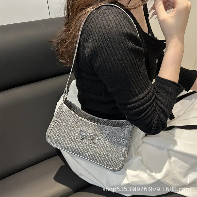 Women's Butterfly Shoulder Bag Silver 2025 — feature 18