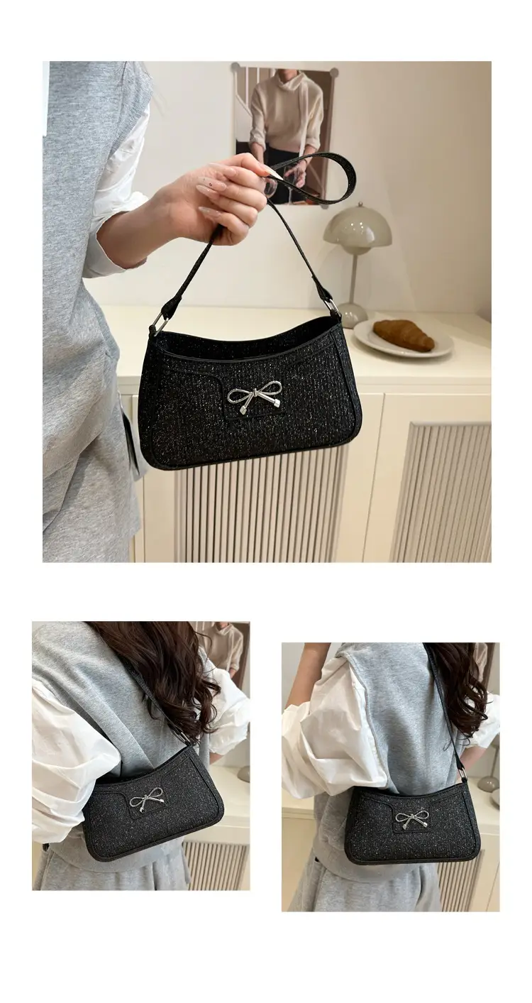 Women's Butterfly Shoulder Bag Silver 2025 — feature 9
