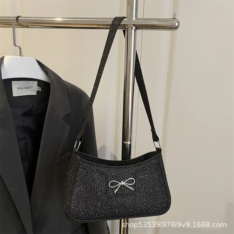 Women's Butterfly Shoulder Bag Silver 2025 - Image 3