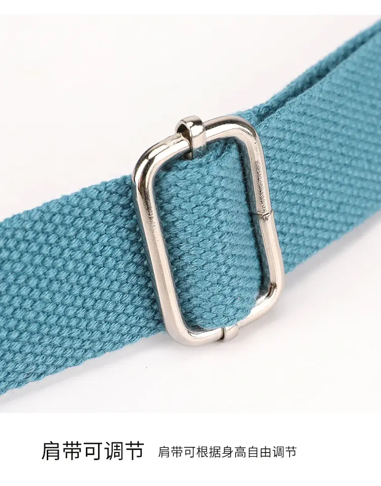 Women's Blue Canvas Crossbody Bag Mini Oxford Cloth Single Shoulder — feature 17
