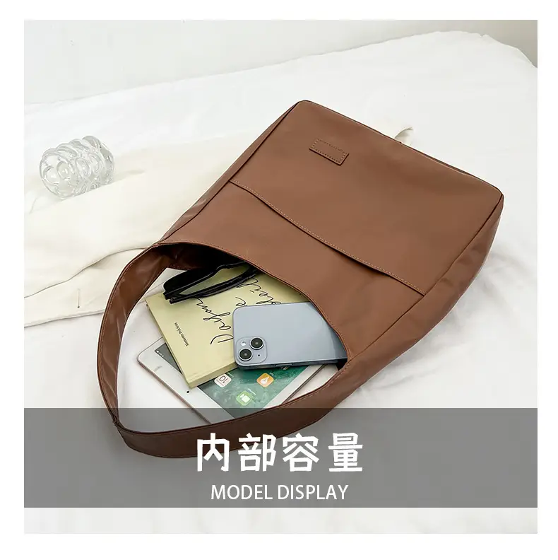 Women's Brown Leather Shoulder Bag 2025 New — feature 10