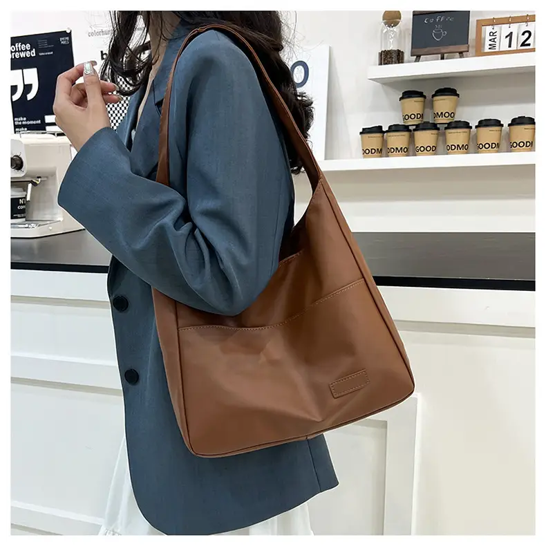 Women's Brown Leather Shoulder Bag 2025 New — feature 16