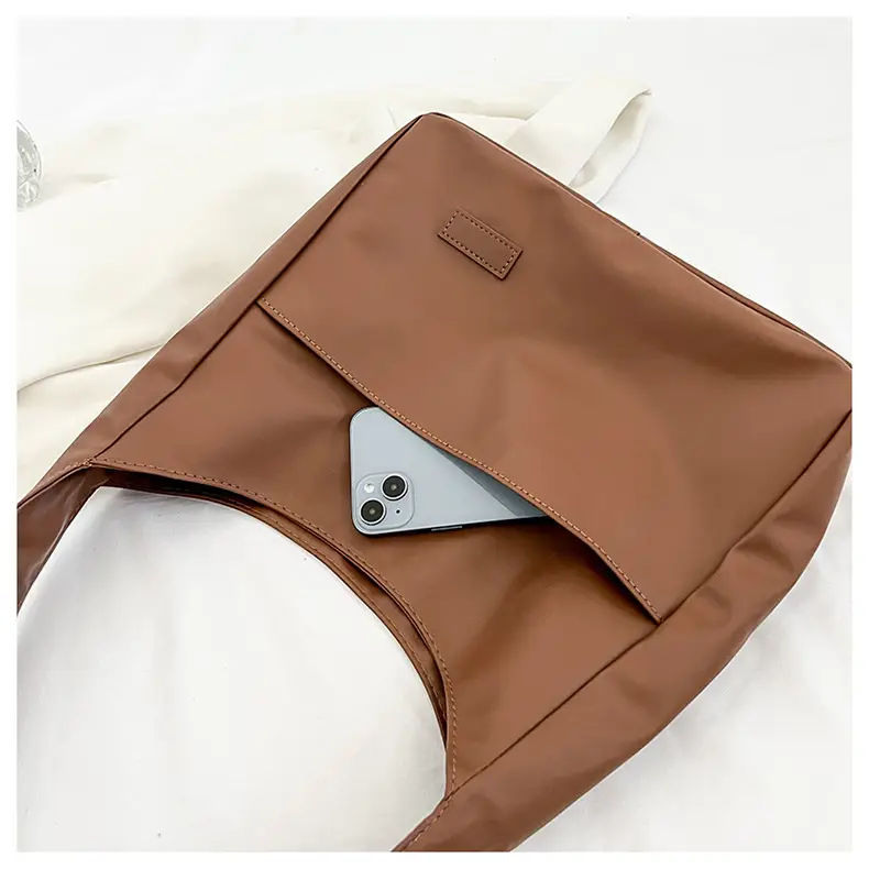 Women's Brown Leather Shoulder Bag 2025 New — feature 30