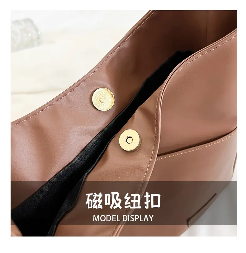 Women's Brown Leather Shoulder Bag 2025 New — feature 7
