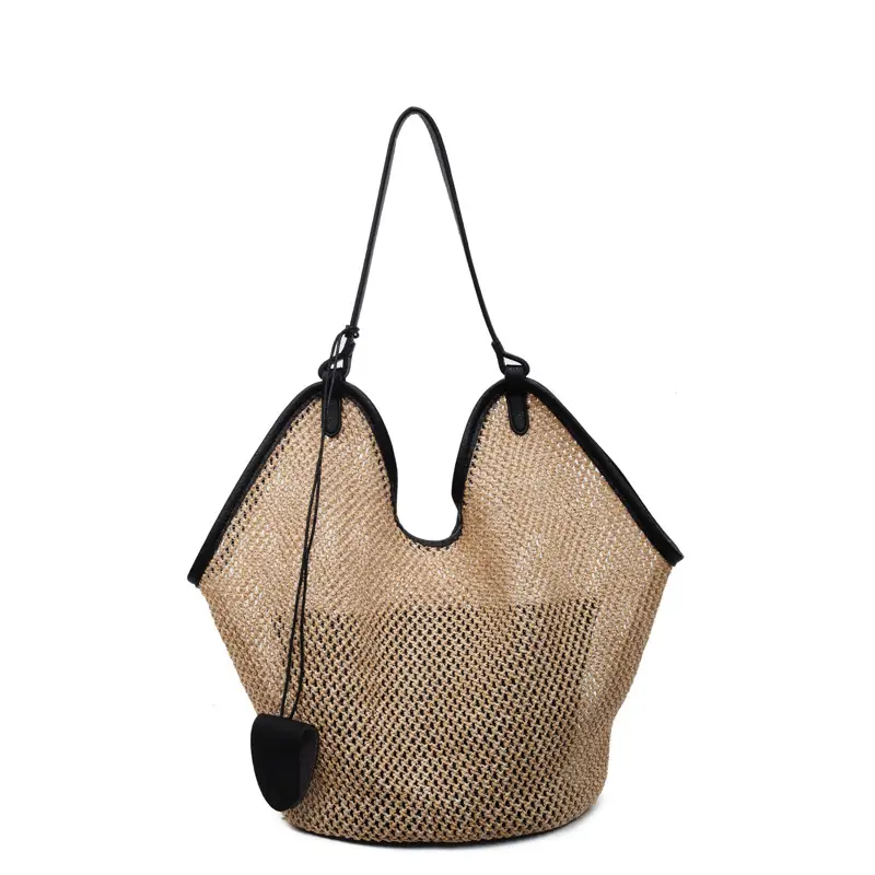Lightweight Straw Tote Bag for Women, Large Capacity, New Arrival - Image 7