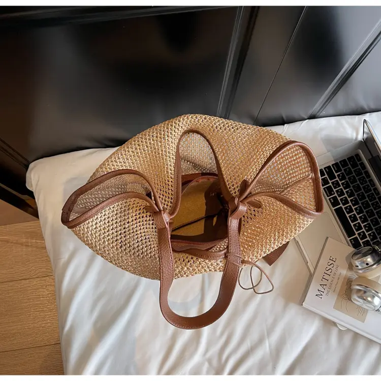Lightweight Straw Tote Bag for Women, Large Capacity, New Arrival — feature 29
