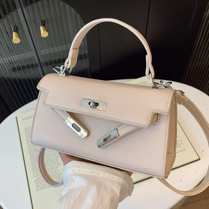 Pink Minimalist Platinum Shoulder Bag for Women 2026