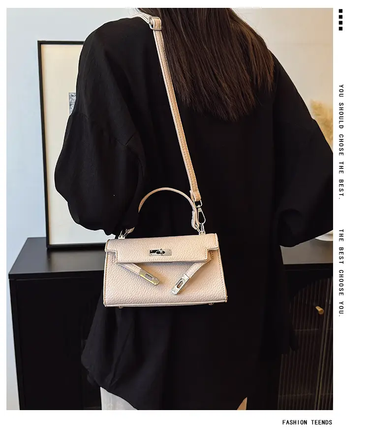 Pink Minimalist Platinum Shoulder Bag for Women 2026 — feature 1
