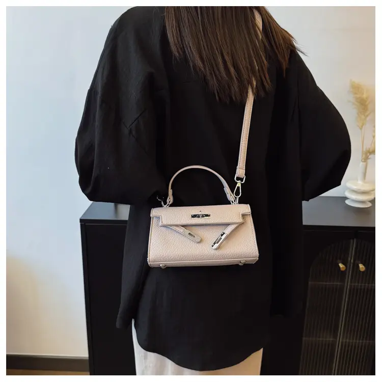 Pink Minimalist Platinum Shoulder Bag for Women 2026 — feature 13