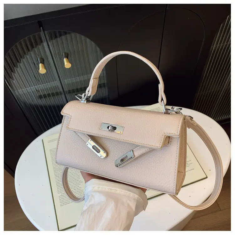 Pink Minimalist Platinum Shoulder Bag for Women 2026