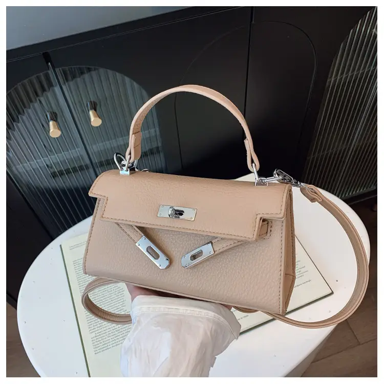 Pink Minimalist Platinum Shoulder Bag for Women 2026