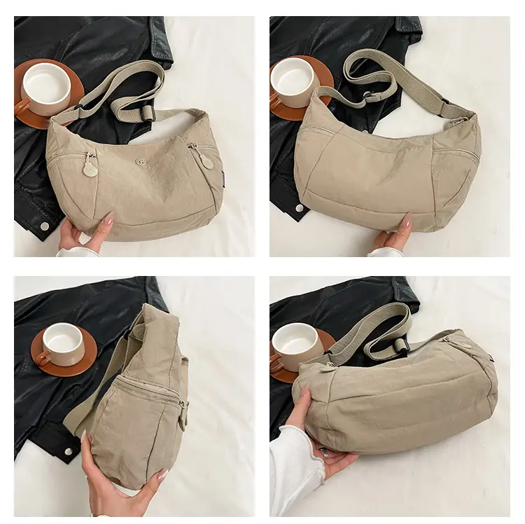 Women's Yellow Crossbody Bag Casual Lightweight Shoulder Bag — feature 11