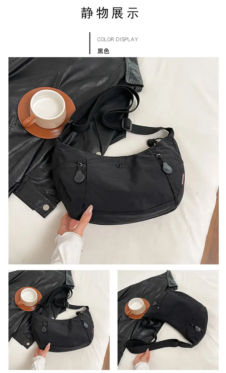 Women's Yellow Crossbody Bag Casual Lightweight Shoulder Bag — feature 13