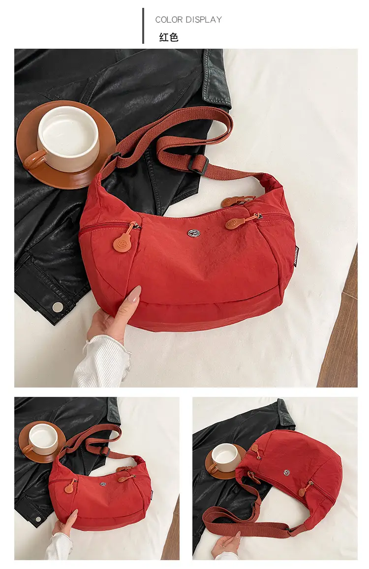 Women's Yellow Crossbody Bag Casual Lightweight Shoulder Bag — feature 15