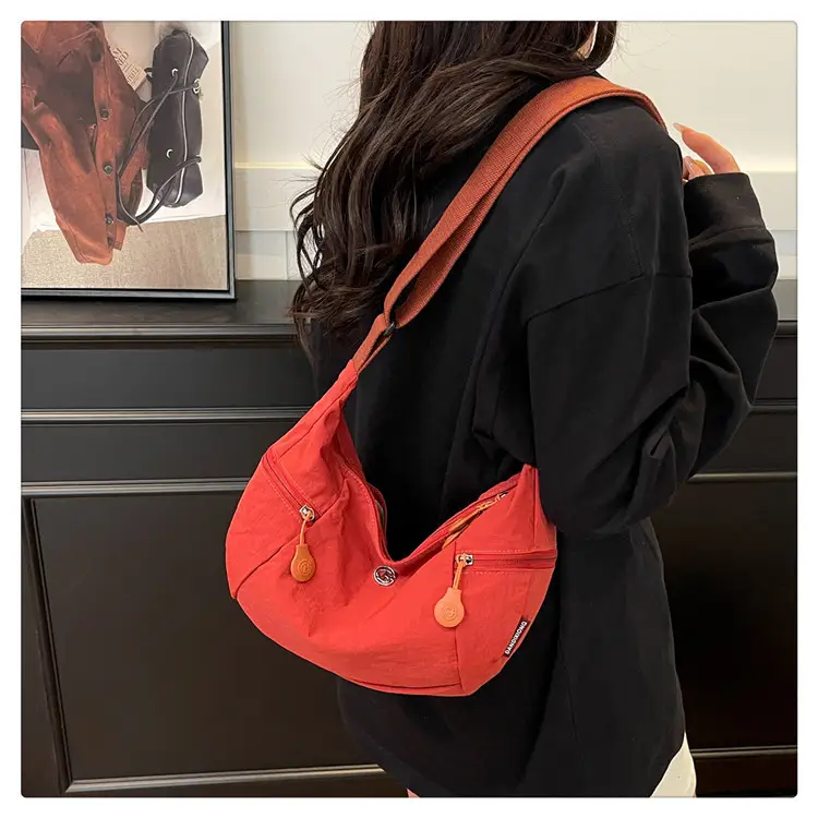 Women's Yellow Crossbody Bag Casual Lightweight Shoulder Bag — feature 19