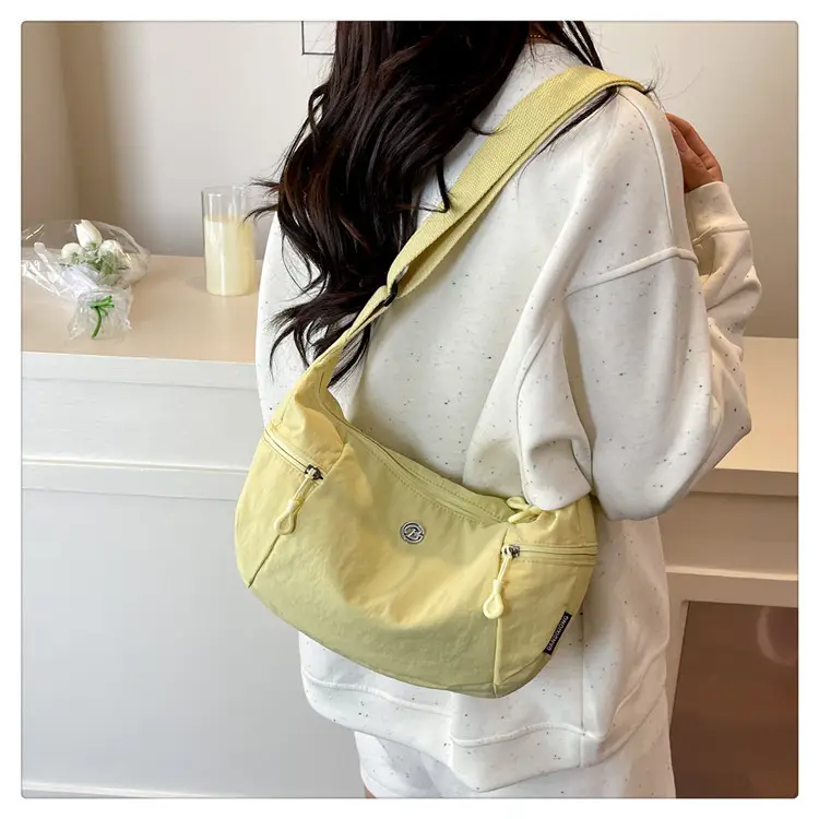 Women's Yellow Crossbody Bag Casual Lightweight Shoulder Bag — feature 20