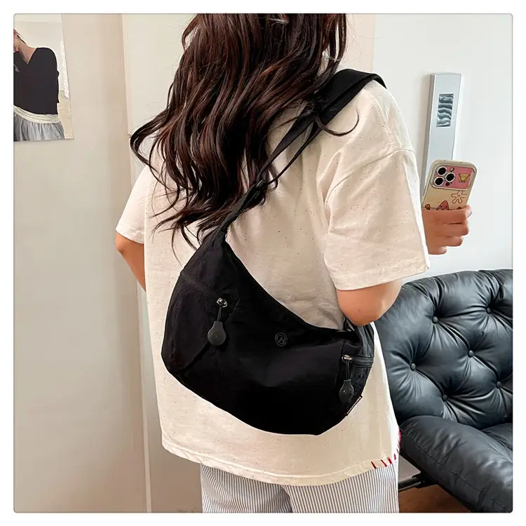 Women's Yellow Crossbody Bag Casual Lightweight Shoulder Bag — feature 21