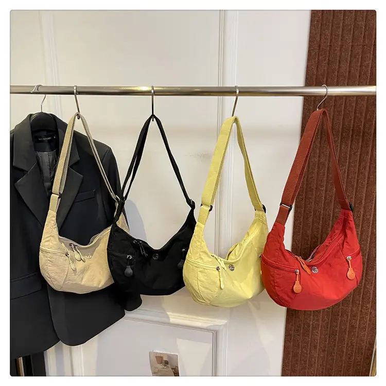 Women's Yellow Crossbody Bag Casual Lightweight Shoulder Bag — feature 22