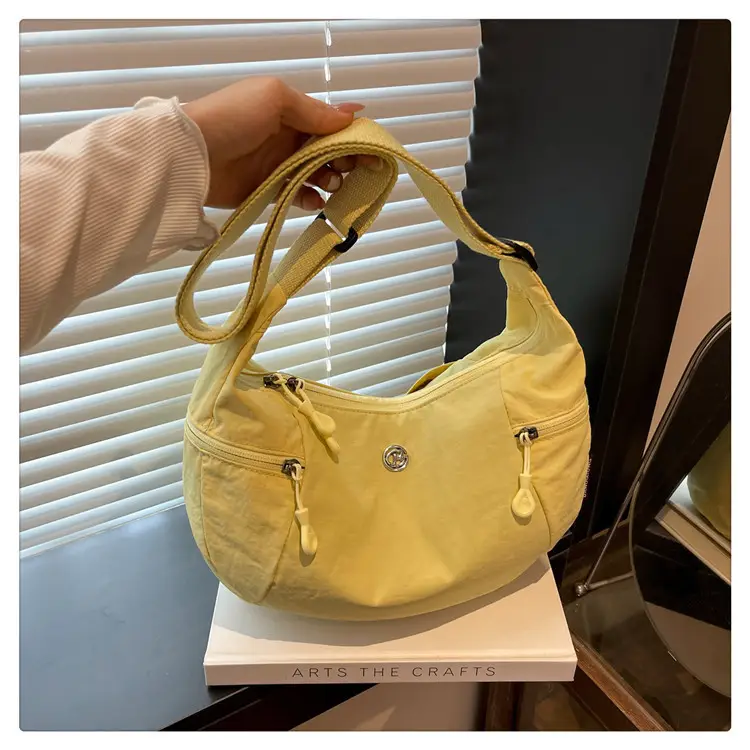 Women's Yellow Crossbody Bag Casual Lightweight Shoulder Bag — feature 25