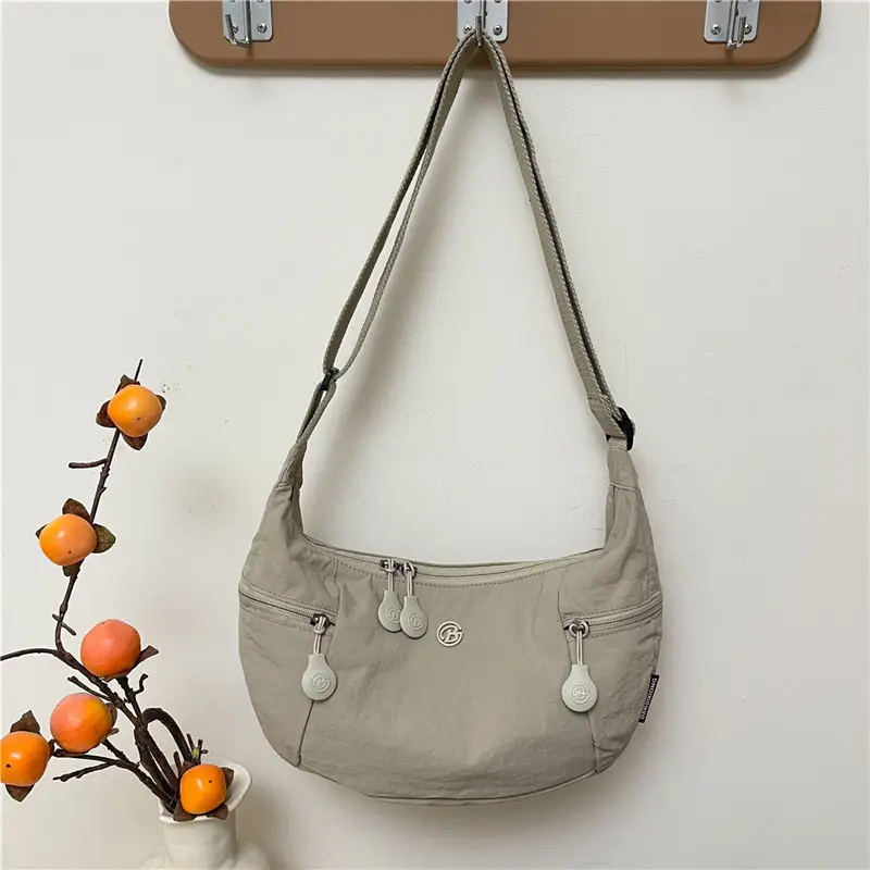 Women's Yellow Crossbody Bag Casual Lightweight Shoulder Bag - Image 4