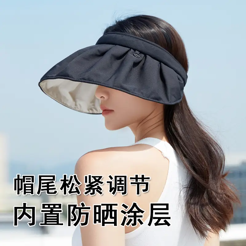 Adjustable UV Protection Hat for Women Large Bim - Image 7