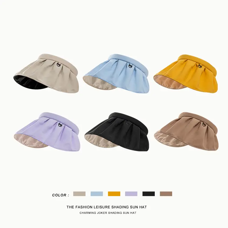 Adjustable UV Protection Hat for Women Large Bim - Image 8