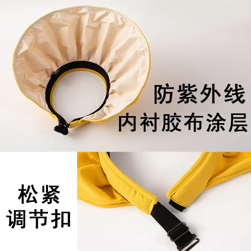 Adjustable UV Protection Hat for Women Large Bim - Image 10