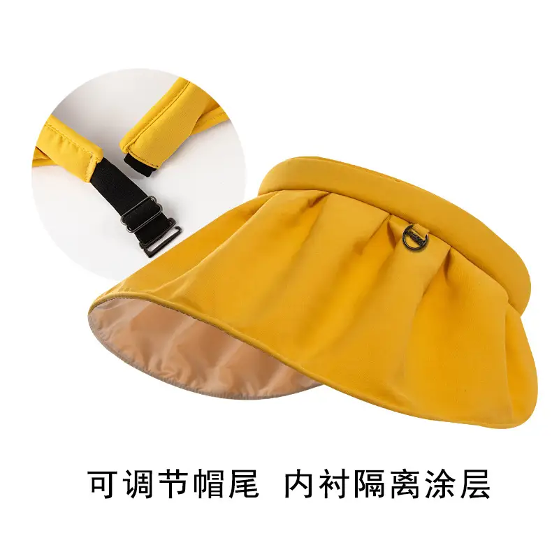 Adjustable UV Protection Hat for Women Large Bim - Image 2