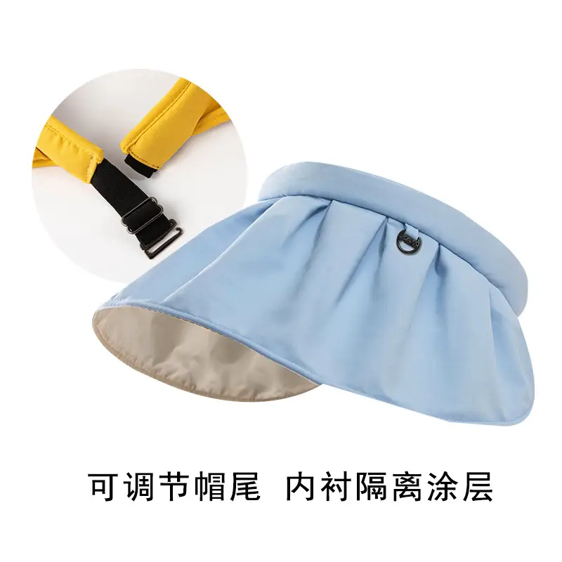 Adjustable UV Protection Hat for Women Large Bim - Image 5