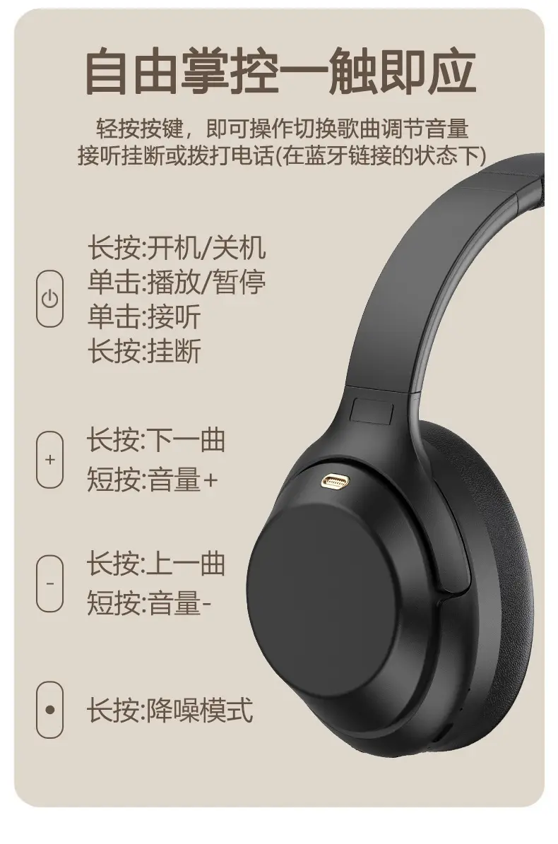 Active Noise Cancellation Headset for Sports & Calls — feature 12