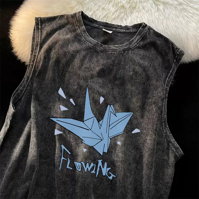 American Retro Sleeveless Vest for Boys Summer — feature 7