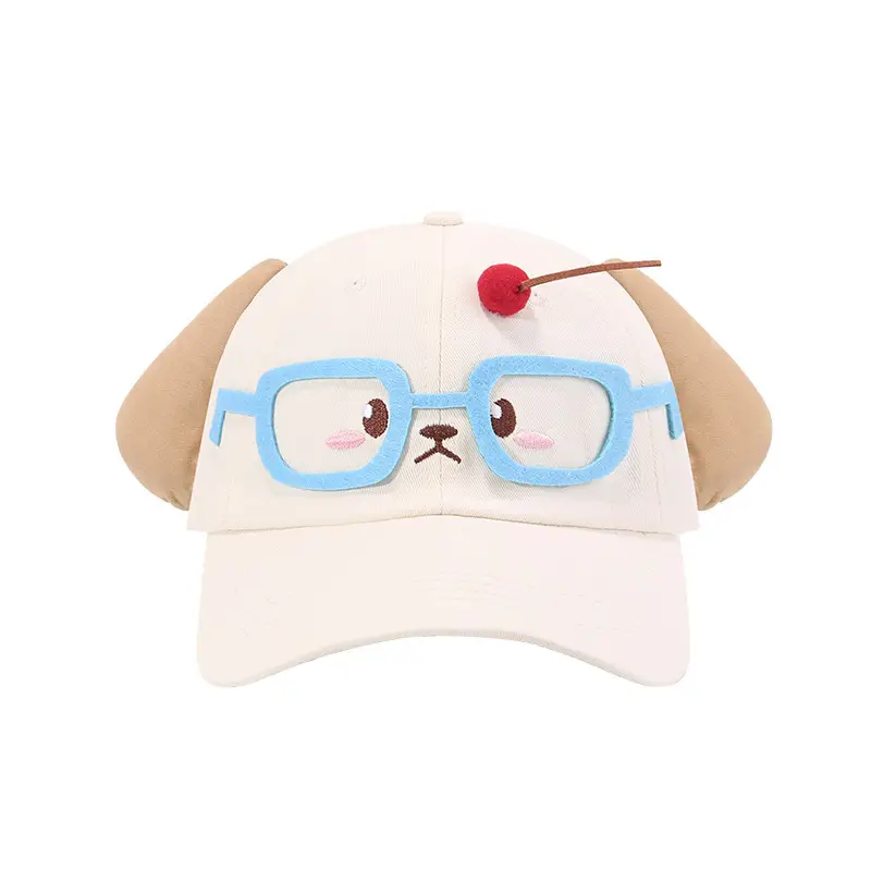 Cute Bear Cap for Women Sun Protection Wide Brim