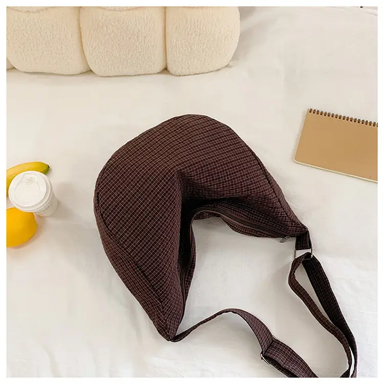 Women Crossbody Bag Gray Nylon Summer 2025 — feature 34