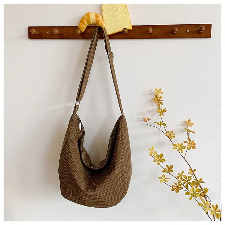 Women Crossbody Bag Gray Nylon Summer 2025 — feature 36