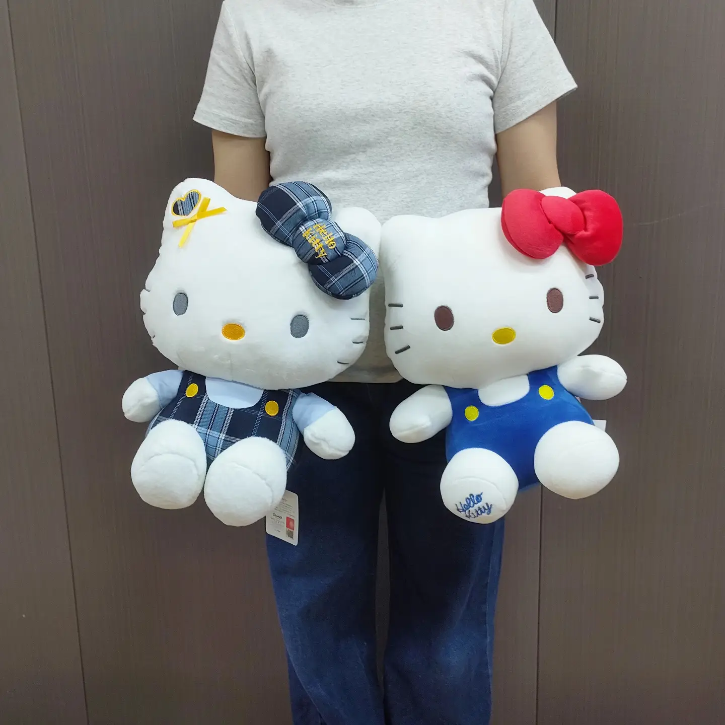 Hello Kitty Plush Toy Pink Bow Cute Companion