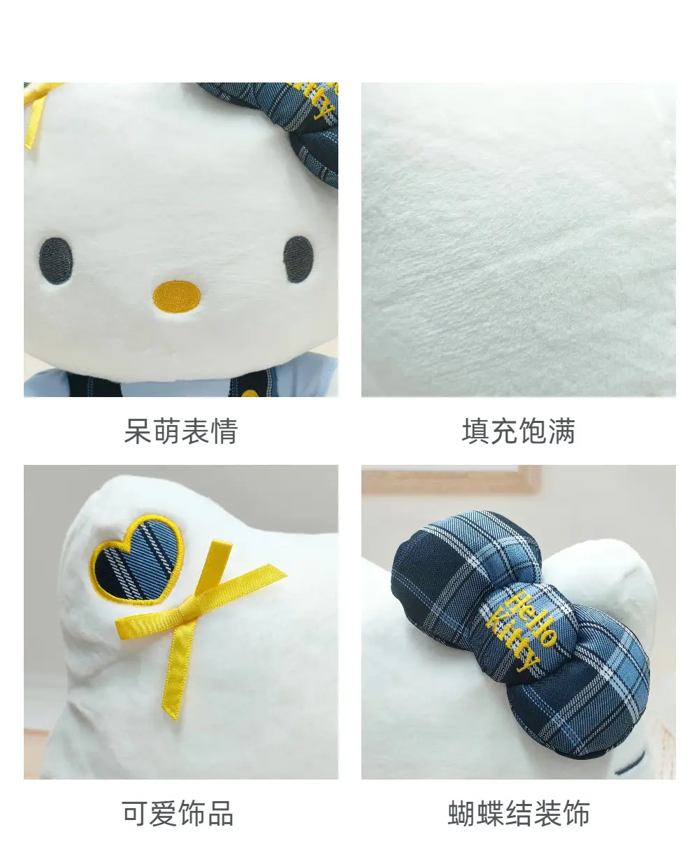 Hello Kitty Plush Toy Pink Bow Cute Companion — feature 4