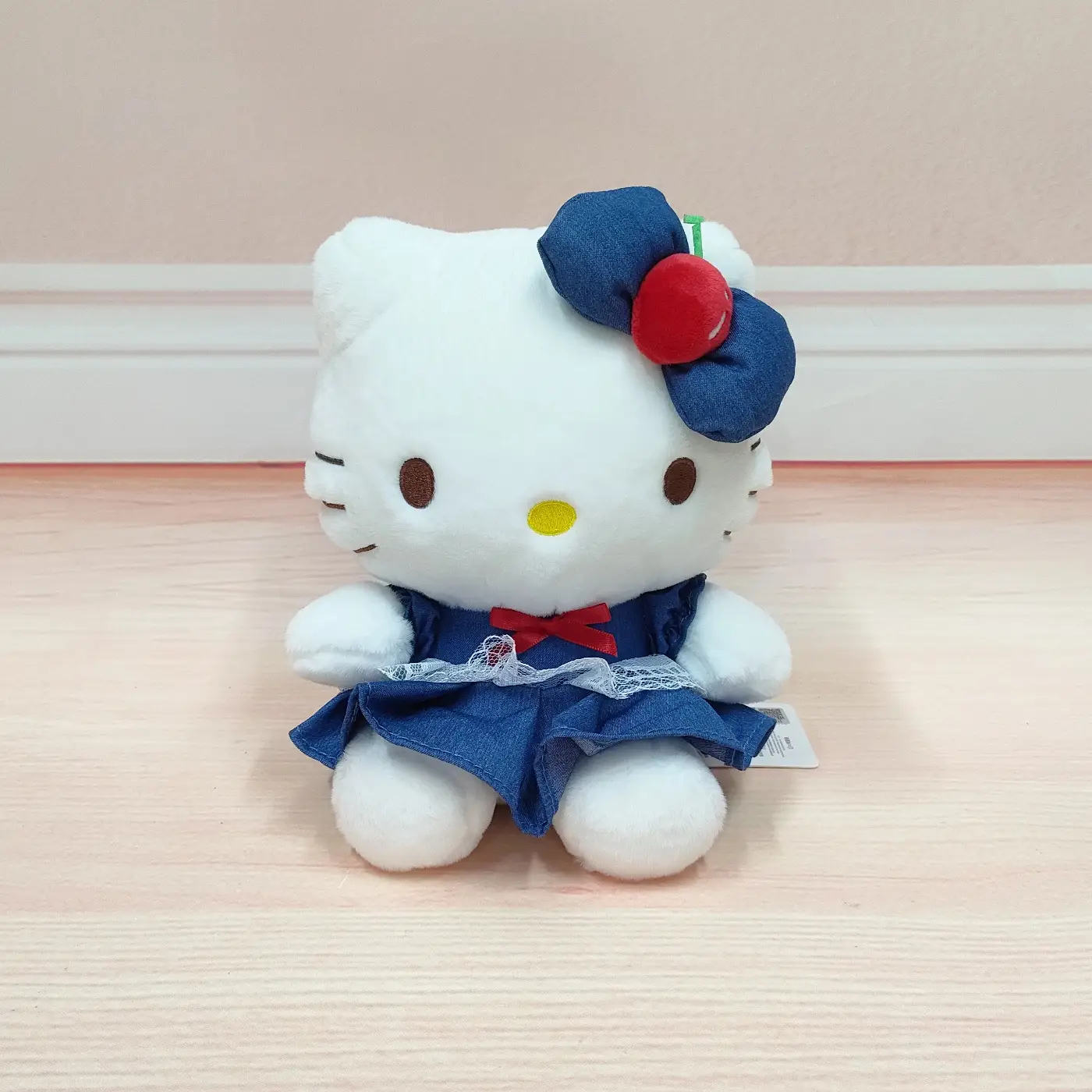 Hello Kitty Plush Toy Pink Bow Cute Companion