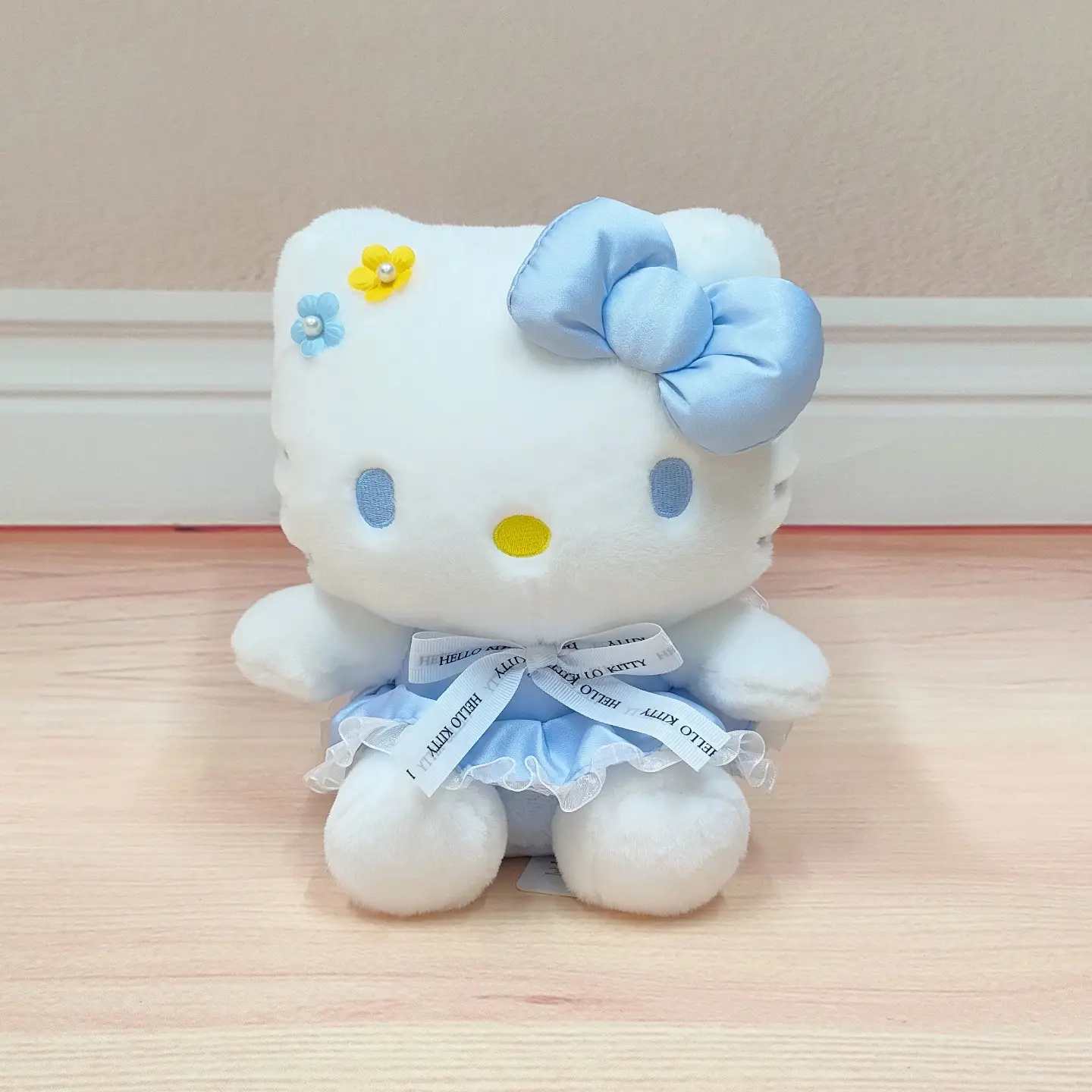 Hello Kitty Plush Toy Pink Bow Cute Companion