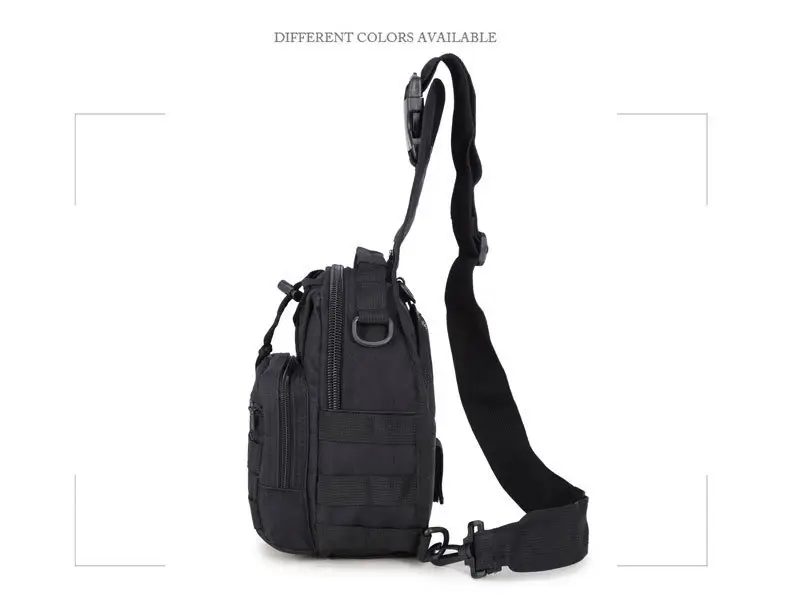 Men's Camouflage Tactical Chest Bag Large Capacity — feature 21