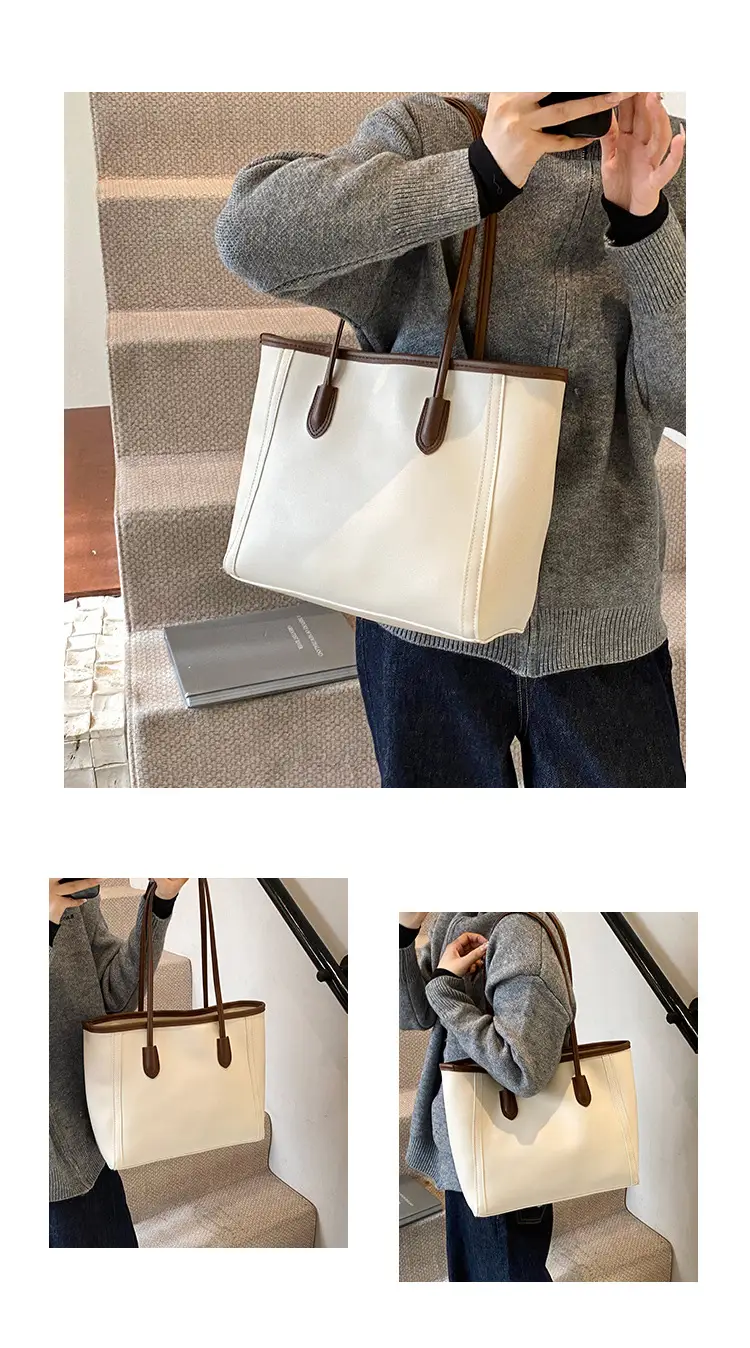Cross-Border Retro Large Capacity Women's Bag 2025 New Trendy Korean Version — feature 11